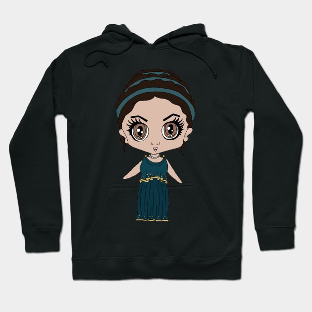 Ancient Greek Woman Hoodie by thehistorygirl